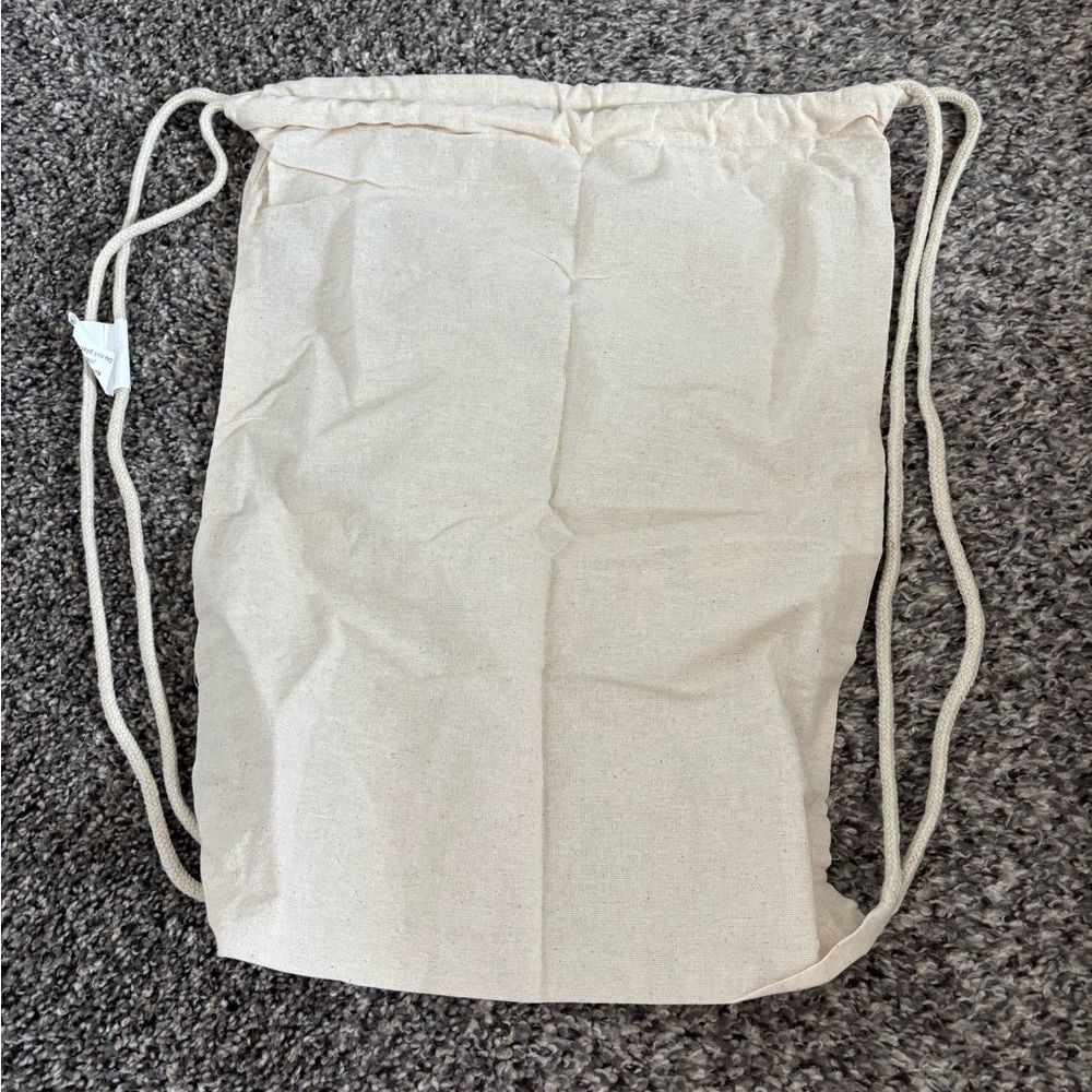 Disney Cream Backpack with Drawstring Closure - Picture 2 of 2